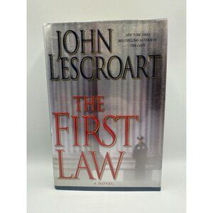 The First Law John Lescroart 2003 Hardcover Fiction Thriller Suspense Pre-Owned